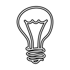 bulb light idea icon