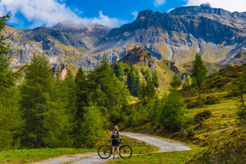 Mountainbiken im Navistal