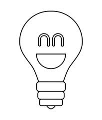 bulb light comic character