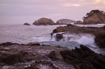 Romantic Ocean Sunset