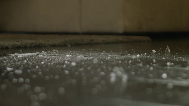 Slow motion Breaking Glass