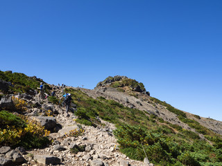 安達太良山山頂