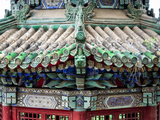 Octagonal Pagoda at Summer Palace, Beijing, China