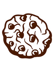 keks cookie schoko lecker hunger naschen essen süßigkeit gebäck clipart dick diät knabbern liebe