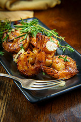 Portuguese Garlic Shrimp