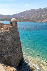 View from Spinalonga, Crete, Greece