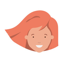 head of woman avatar character