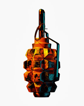 Orange grenade
