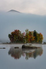 Sunrise at Chittenden Reservoir in Autumn - Green Mountains - Vermont