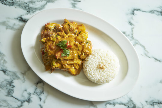 Yellow Thai curry 