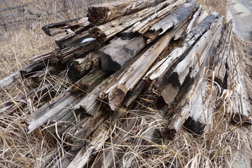Wood stacks
