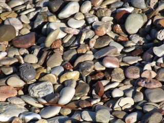 pebbles on the beach