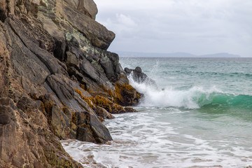 Obraz premium Coumeenole Beach Crashing Waves