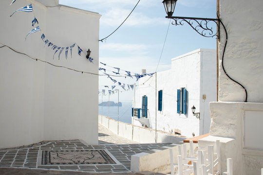 Walkways Of Plaka, Milos, Greece