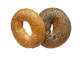 бублики с маком и кунжутом