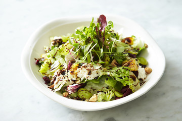 Muscat grape and balsamic vinegar salad 