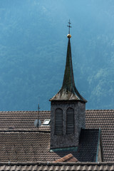 Impressionen aus Bludenz - Schindelgedeckter Glockenturm