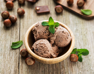 Chocolate ice cream
