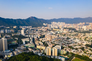 Fototapeta premium Miasto Hongkong