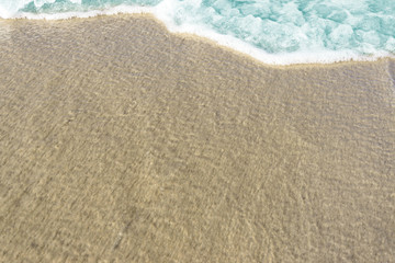 Fototapeta na wymiar sea water texture background. wave of sea water from nature.