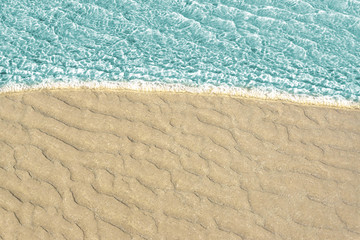 sea water texture background. wave of sea water from nature.