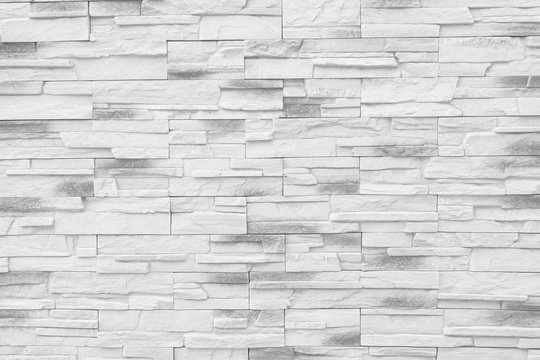 Fototapeta Old gray Bricks Wall Pattern brick wall texture or brick wall background light for interior or exterior brick wall building and brick decoration texture.