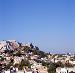 Skyline of Athens with Acropolis