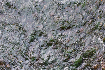 water surface on the rapids