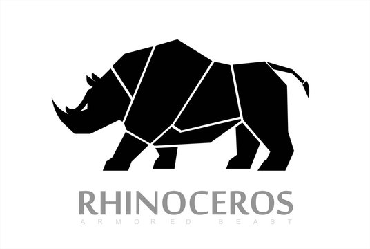 Rhino, Beast, Sideview Full body Rhino