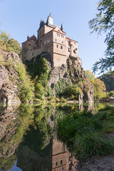 Burg Kriebstein in Sachsen, Deutschland