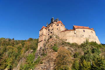 Burg Kriebstein in Sachsen, Deutschland