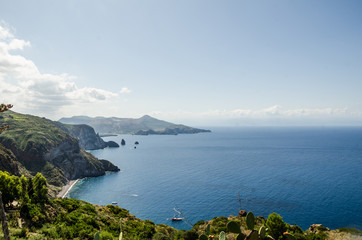 Fototapeta na wymiar Lipari - Sicilia
