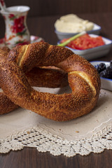 simit ve çay