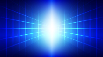 Fototapeta premium Abstract blue light and shade creative technology background. Vector illustration.