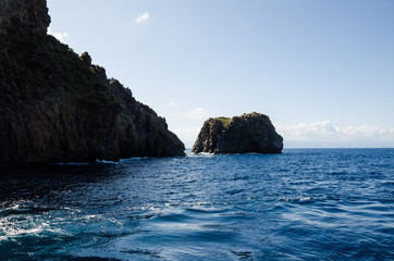 Naklejka premium Lipari / Vulcano 