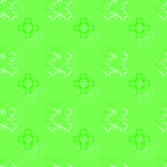 Seamless background pattern with colored varied squares.