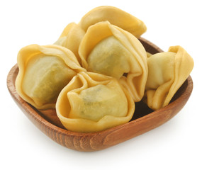 Italian Tortelloni made of spinach