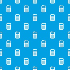 Portable radio pattern vector seamless blue repeat for any use
