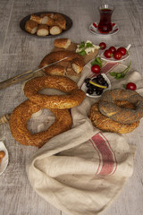 simit ve çay