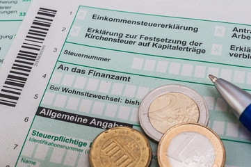 Finanzamt Steuererklärung 