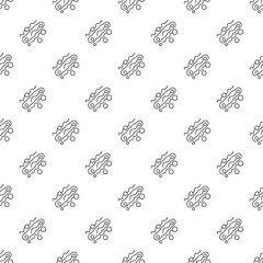 Corynebacterium pattern vector seamless repeating for any web design
