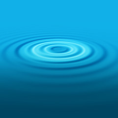 waves on a water surface