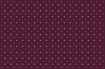 Maroon starry pattern textured fabric background