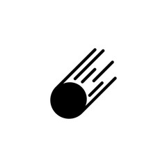 comet icon vector