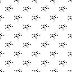 Furan pattern vector seamless repeating for any web design