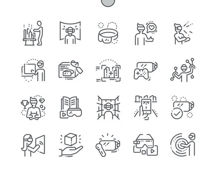 Teamwork Well-crafted Pixel Perfect Vector Thin Line Icons 30 2x Grid for Web Graphics and Apps. Simple Minimal Pictogram