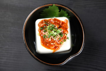 cuttlefish pickled in salt on TOFU