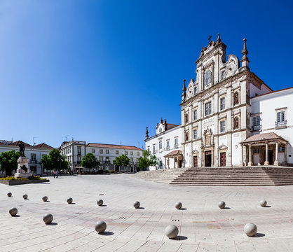 Santarem See Cathedral or Se Catedral de Santarem aka Nossa Senhora da Conceicao Church. Built in the 17th century Mannerist style. Portugal