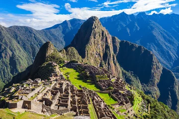 Verduisterende rolgordijnen zonder boren Machu Picchu Machu Picchu