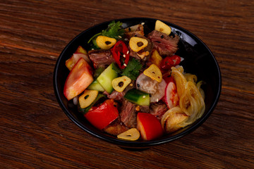 Japanese roastbeef salad